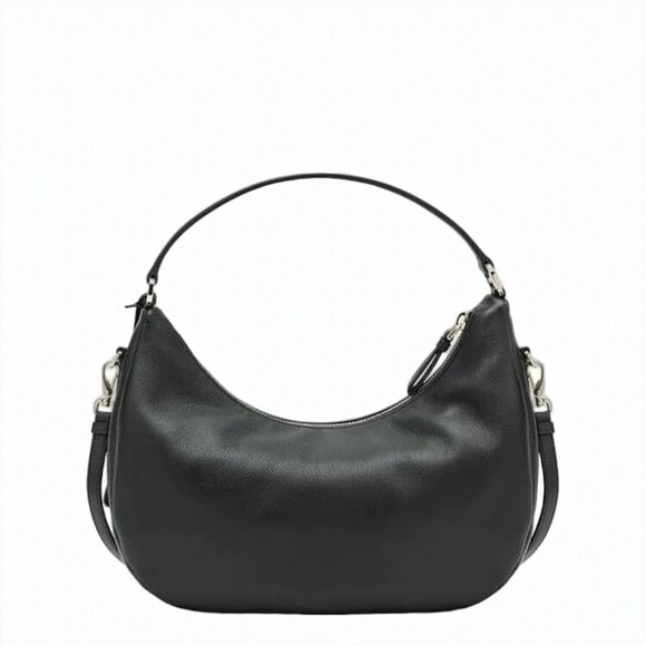 Prada Crescent-Shaped Leather Shoulder Bag With Detachable Strap - NWT - Picture 2 of 2